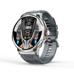 Sante Heart Rate, Blood Oxygen Monitoring Smart Watch SV69 Gold Color with Pink TPU Strap